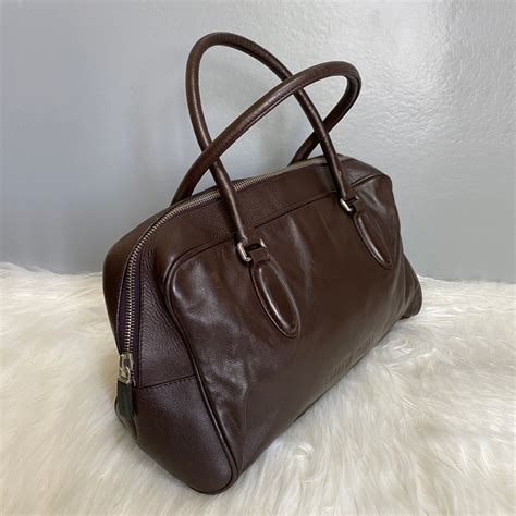 miu miu brown leather bag|miu miu bag vintage.